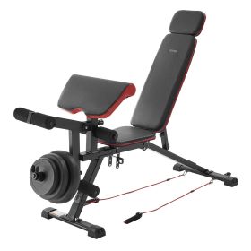 Weight Bench Sit up Bench for Home Gym Strength Training Workout Adjustable