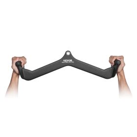 VEVOR LAT Pulldown Bar Tricep Handle Attachment V-bar Cable Machine for Home Gym
