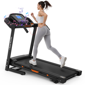 Treadmill JK8806-4-GR (Option: Orange)