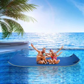 Floating Water Mat Float Pad Used in Lake Pool Water Beach Sea Ocean (Option: Blue-1545x380x380 mm)